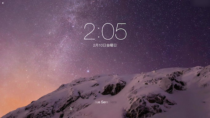 Ios Screensaver For Os X Macでiphone風ロック画面を再現する無料スクリーンセーバー