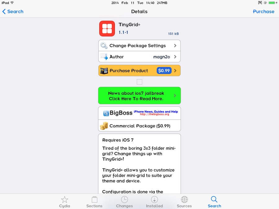 Tinygrid Iphone Ipadホーム画面フォルダの見た目を変えるjb App 要脱獄