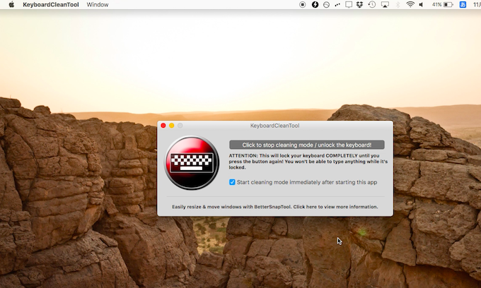 Keyboardcleantool Macでキーボード入力を無効に 掃除のとき便利な無料アプリ