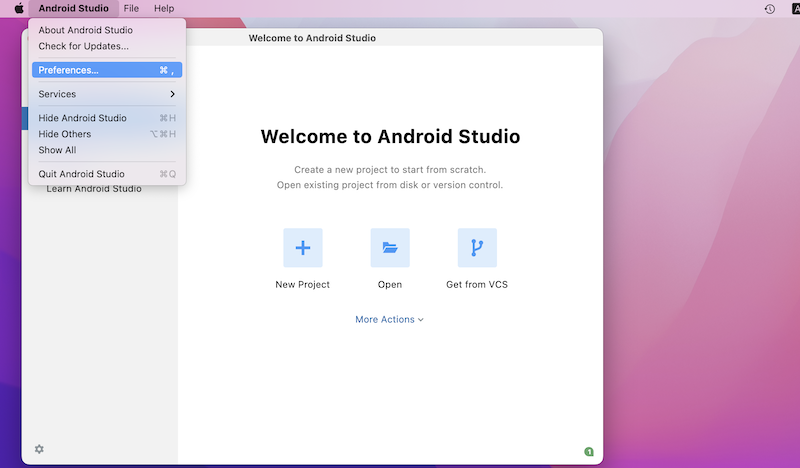 Android Studioを入手する手順15