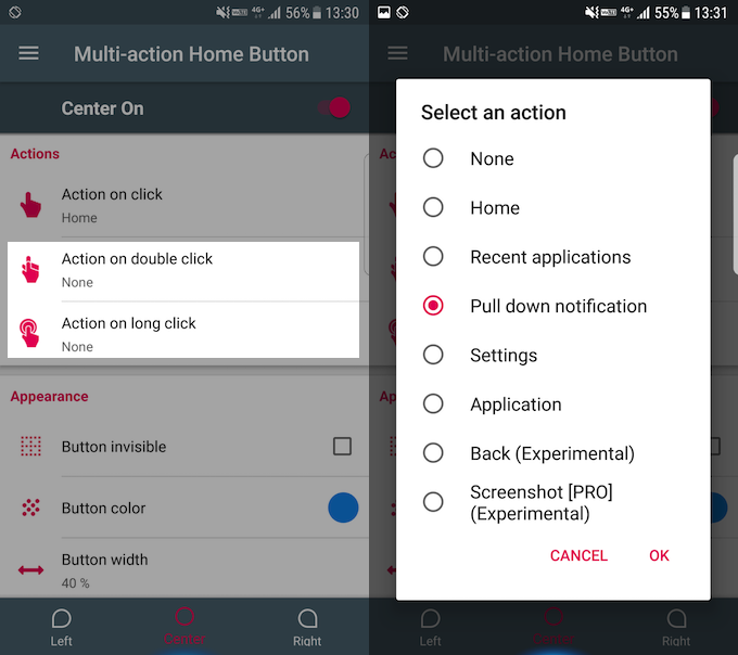 Androidに仮想ホームボタンを設置する方法 物理キーが壊れたgalaxyで代用しよう