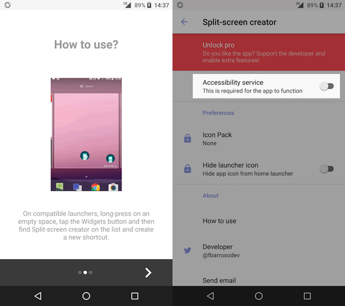 Androidのマルチウィンドウで開くショートカットを作る設定方法 指定アプリを自動で2画面表示しよう Androidのマルチウィンドウで開くショートカットを作る設定方法 指定アプリを自動で2画面表示しよう