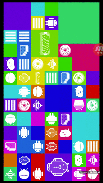 Android4.4のイースターエッグ「デザートケース」の遊び方5