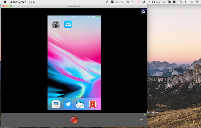 Lonelyscreen Iphoneの画面をパソコンへ無線でミラーリングする方法 ワイヤレスに遠隔でwindows Macへ映そう