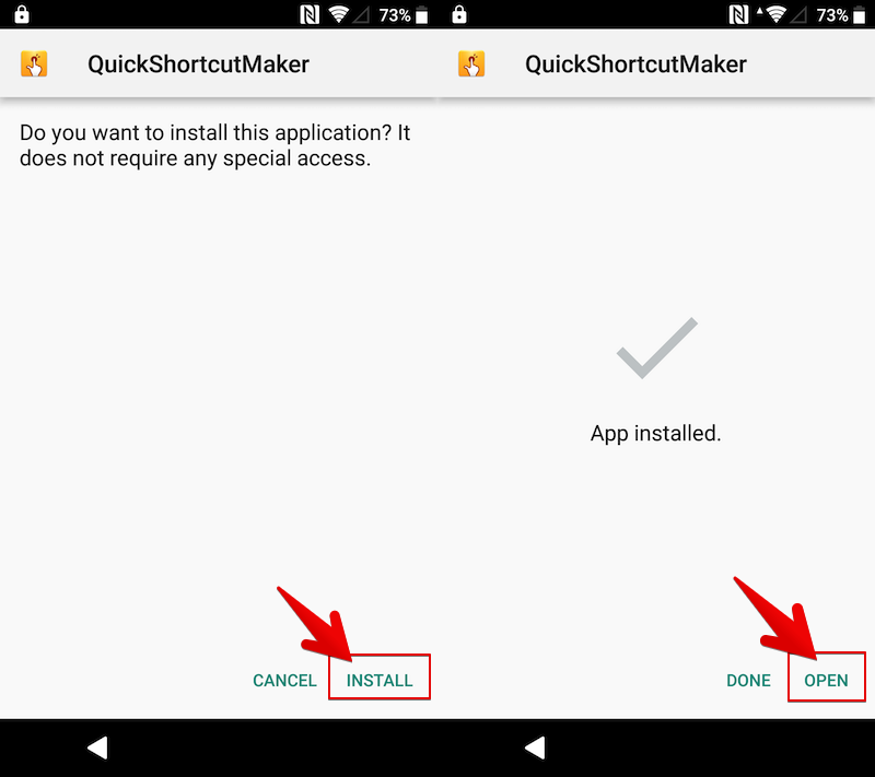 メールアプリ経由で「QuickShortcutMaker」を導入する方法14