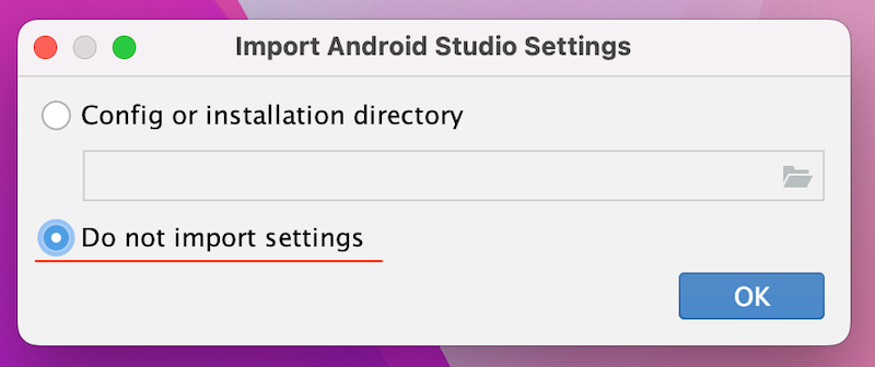 Android Studioを入手する手順7