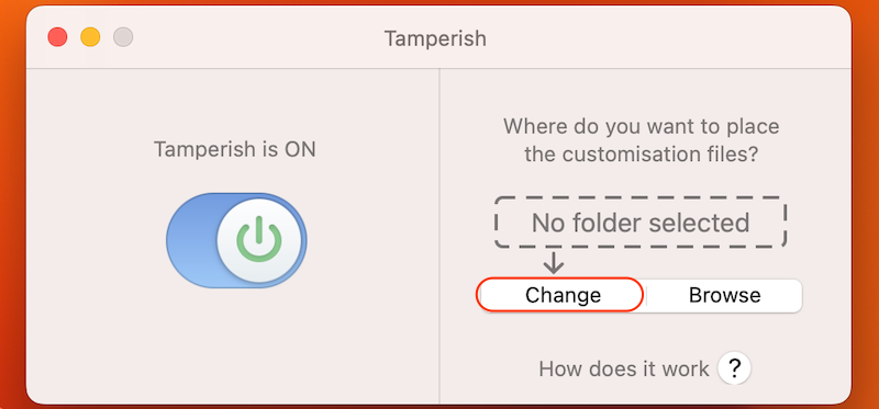 Tamperishの使い方6