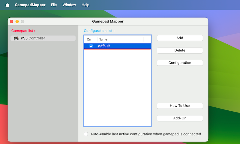 Gamepad Mapperの説明3